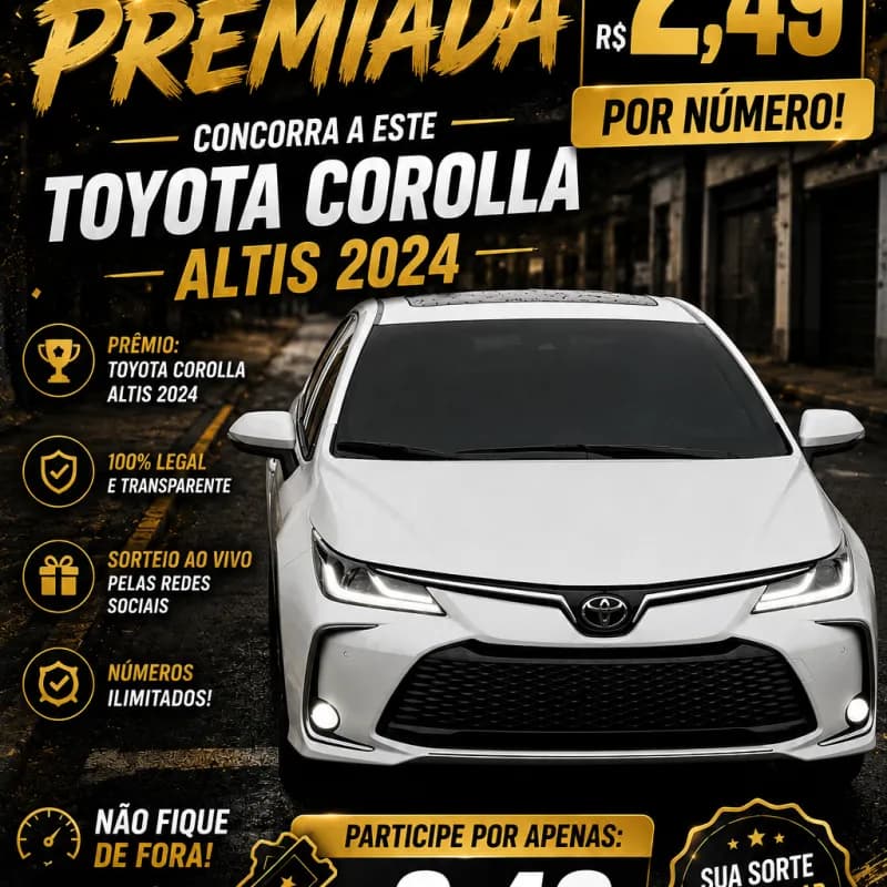 COROLLA ALTIS 2024/2024!